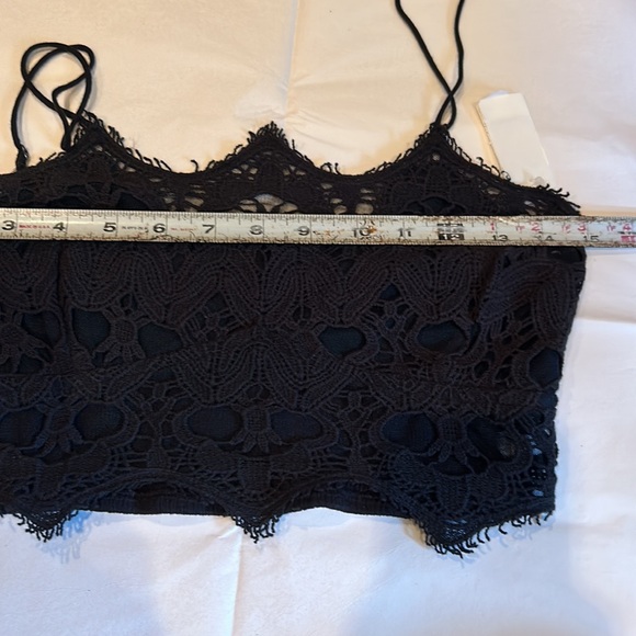 FREE PEOPLE Athena Bralette in Black Size Large - Picture 12 of 13